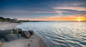 beach, sea, barnstaple